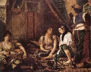 Eugene Delacroix Women of Aleigers USA oil painting artist